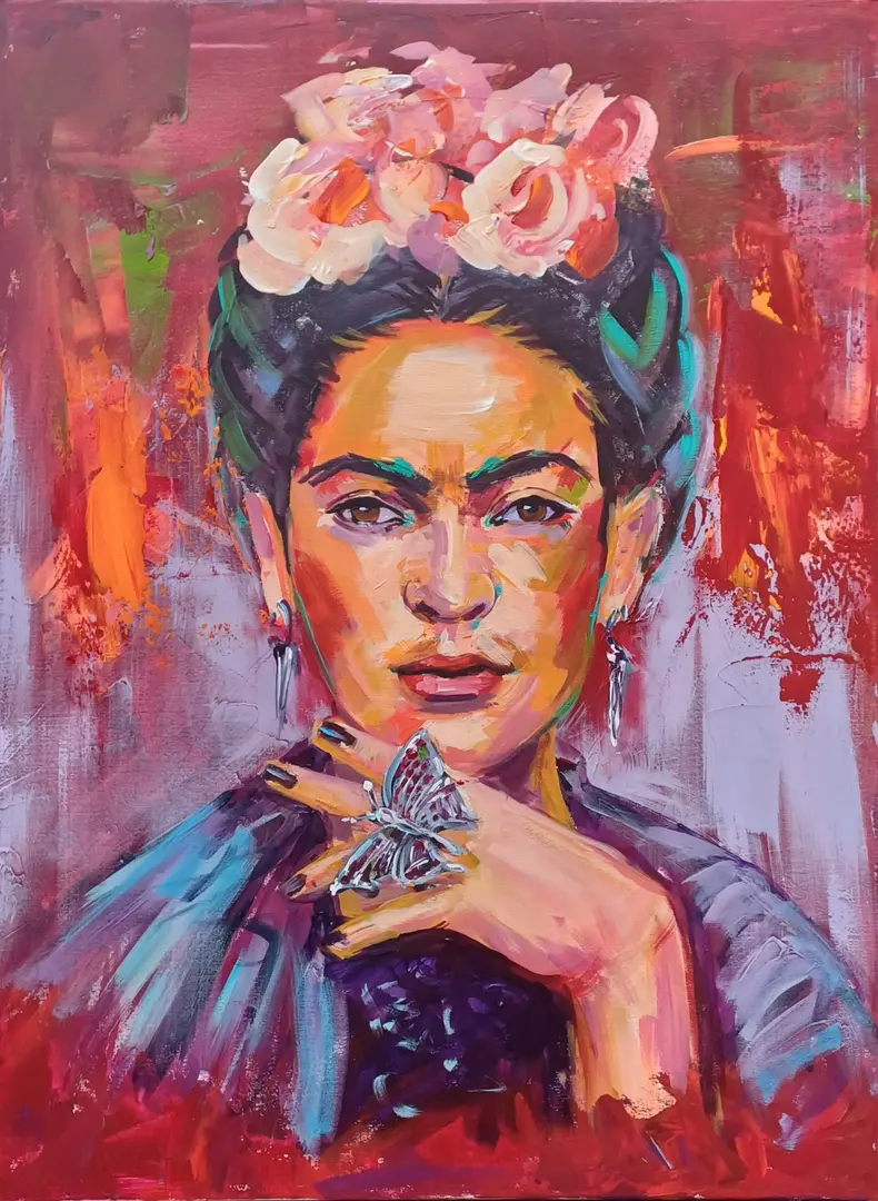 Porträt von Frida Kahlo